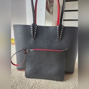 Louboutin Cabata Tote with pouch